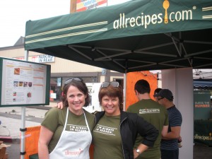 Michelle Cali and Sara Breuer of allrecipes