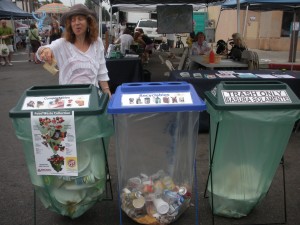Jeanne Kuntz and the new bins