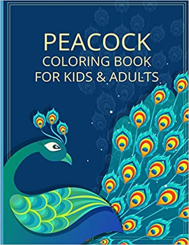 peacock coloring book